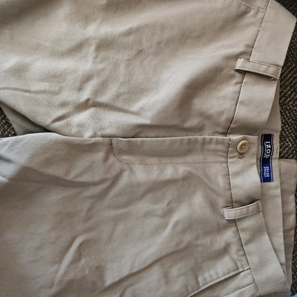Mens Izod pants